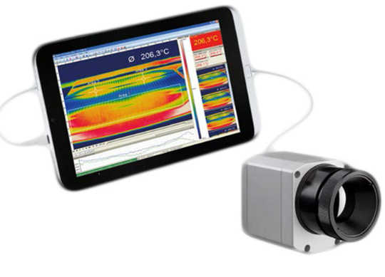 皮膚表面温度スキャナー EvaTHERM